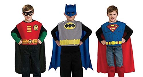 Rubie's DC Comics Kids Action Trio Superhero Costume Set, Small