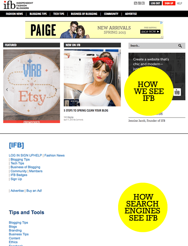 ifb search engine